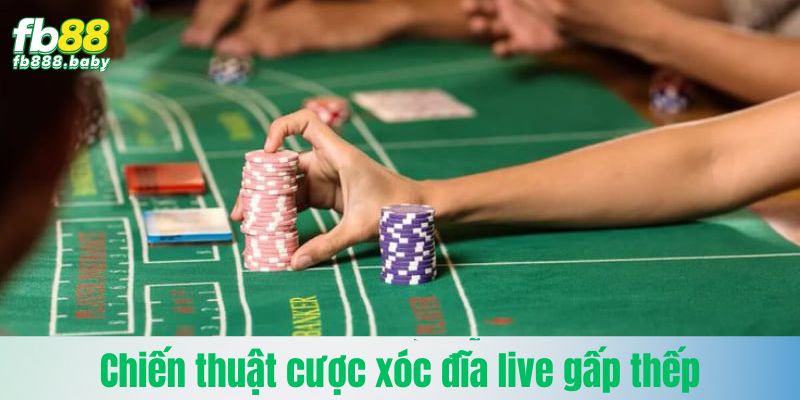 Chiến thuật cược xóc đĩa live gấp thếp