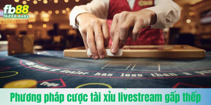 Phương pháp cược tài xỉu livestream gấp thếp